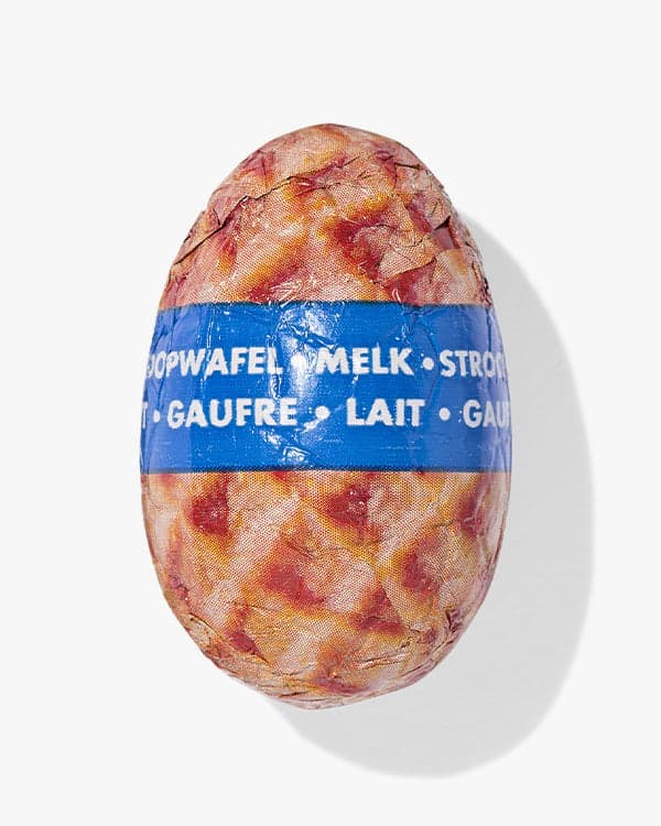 Paaseitje: Melk stroopwafel-smaak